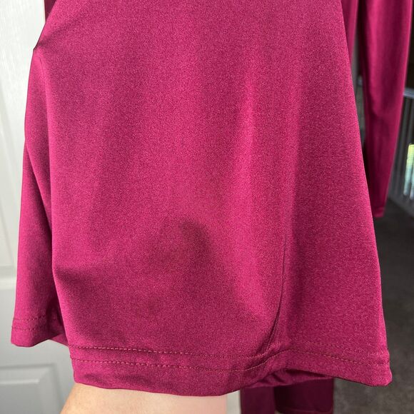 SHEIN Sexy 2 Piece Drape Crop Top-Flared Pants Women’s Size Medium #533 - Picture 5 of 12